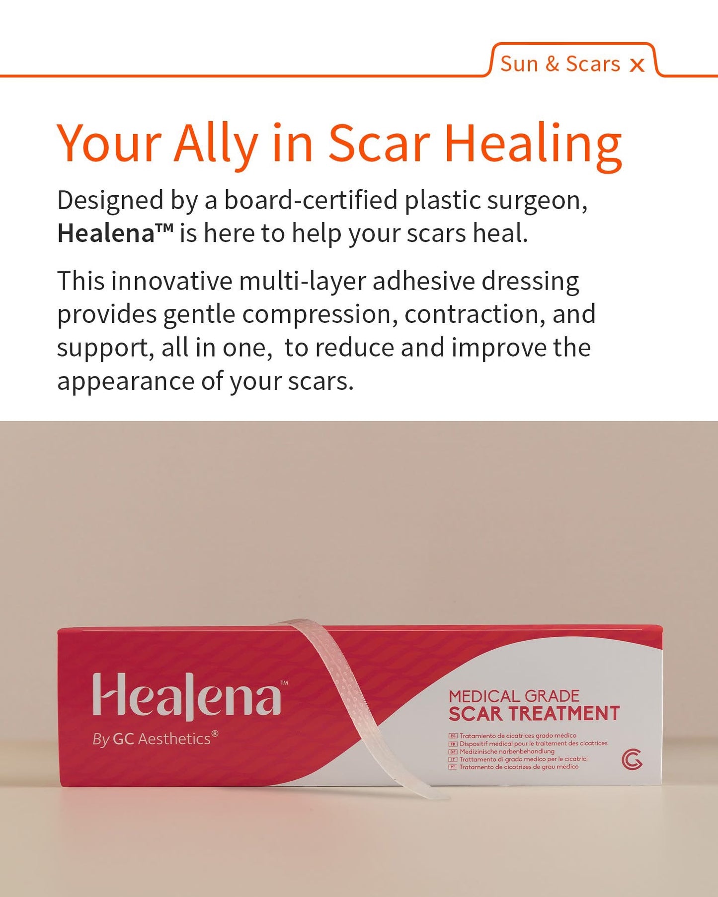 Healena Tratamiento Avanzado para cicatrices