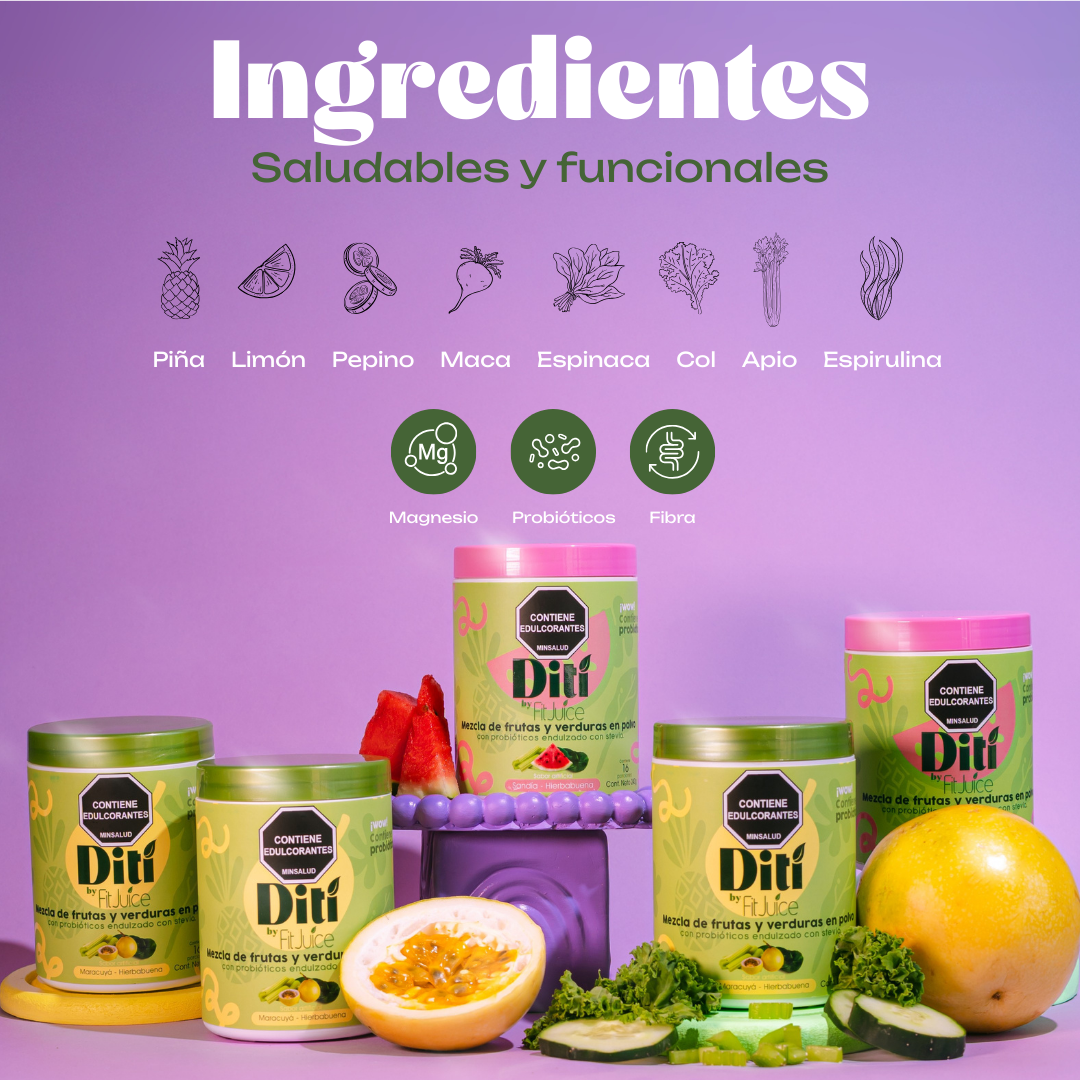 Diti Jugo verde en polvo FITJUICE