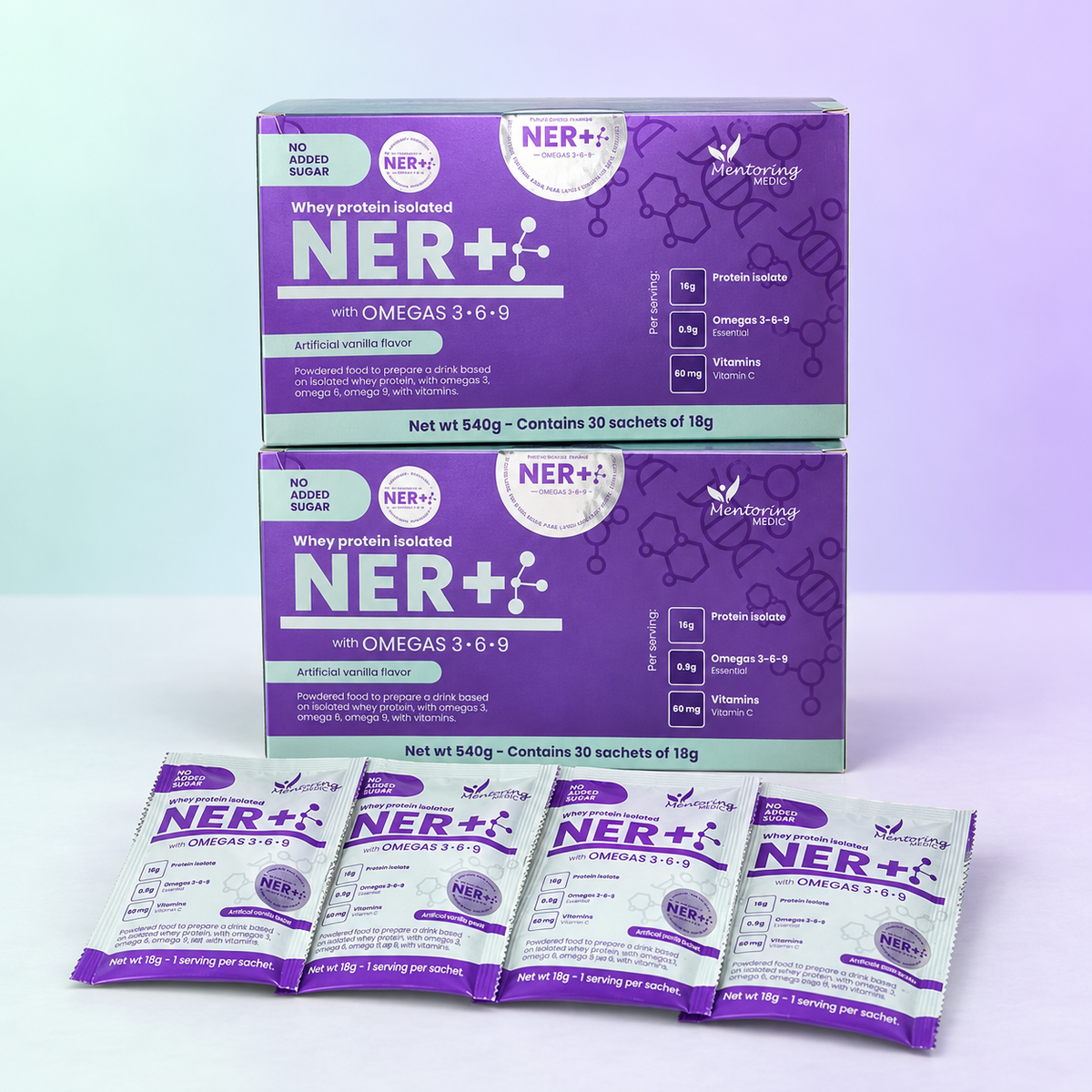 NER+ Proteína Inteligente con Omegas, Vitaminas y Minerales