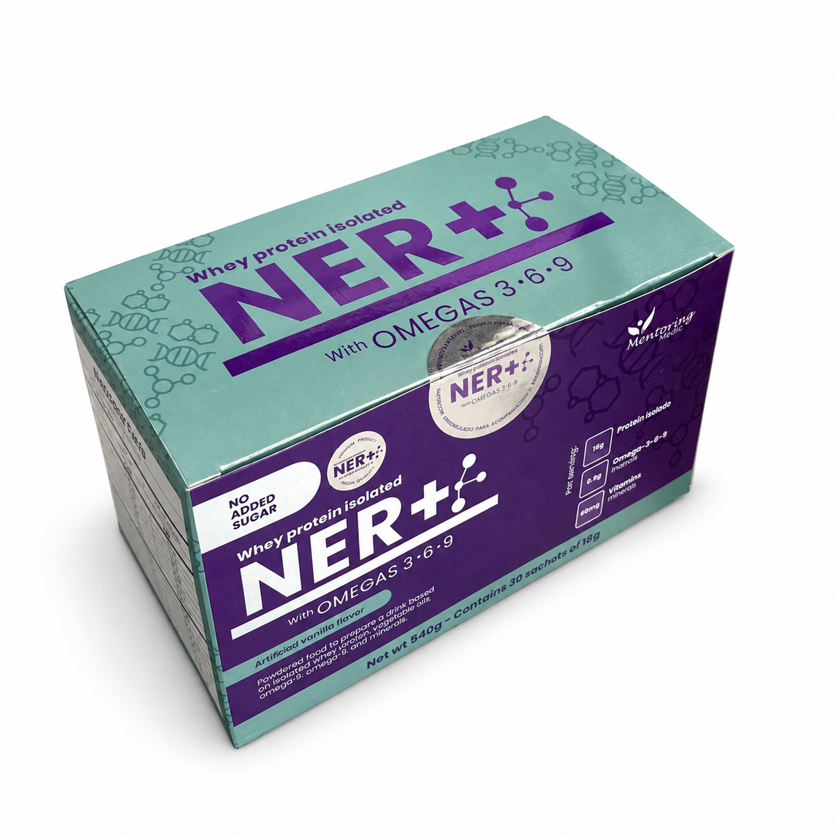 NER+ Proteína Inteligente con Omegas, Vitaminas y Minerales